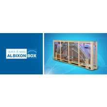 Albixon Klasik B Clear 415x850cm| Poolüberdachung